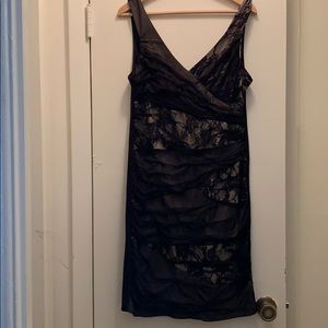 Black Lace Torrid Dress Size 1